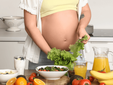 ¿Sabes qué comer en el embarazo?