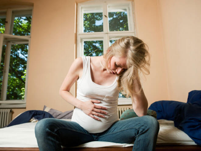 Los síntomas del embarazo cuando es por primera vez