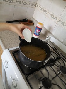 preparación de la pasta
