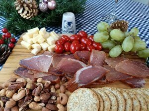 Jamón Curado: tabla de charcutería