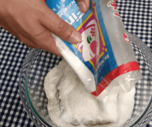 Jamón Curado. Cama de Sal