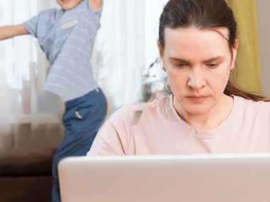 Home Office con niños