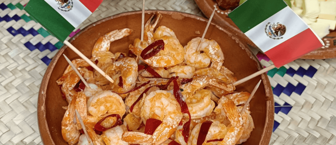 Aprende a preparar unos deliciosos camarones al ajillo en 10 minutos.