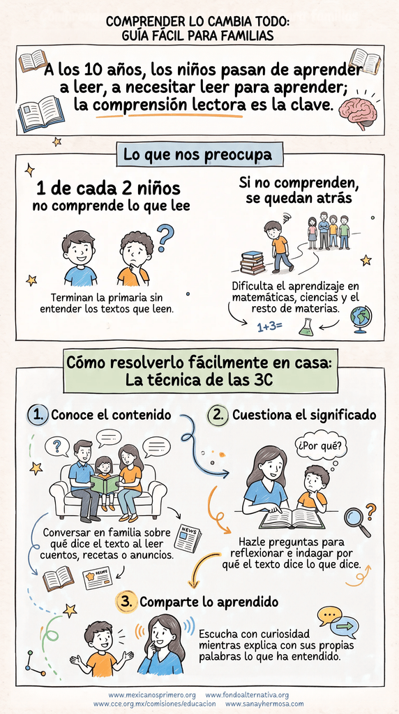 Comprender lo cambia todo:
Guía fácil para familias